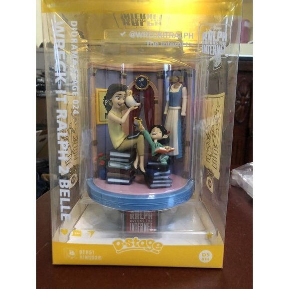 Beast Kingdom Wreck-It Ralph 2: Belle Ds-024 D-Stage Series Statue | SEALED - Picture 3 of 7